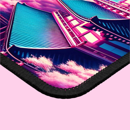 Neo-Tokyo Sakura Temple | Mousepad