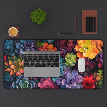 Succulent Symphony | Desk Mat