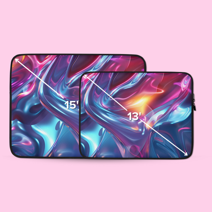Aurora Abstract Fluidity | Laptop Sleeve
