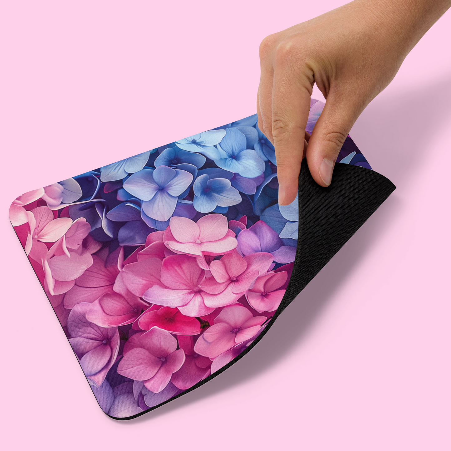 Hydrangea Blossom Haven | Mousepad