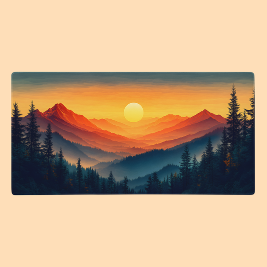 Colorado’s Sunset Valley XL Desk Mat | Fall Collection