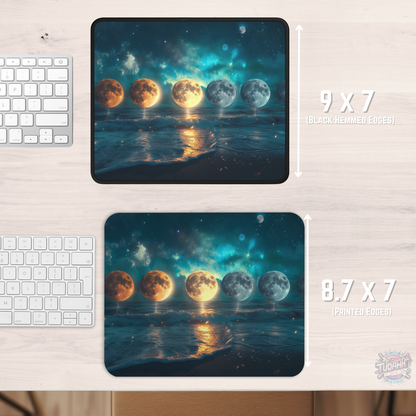 Moonlit Waves | Mousepad