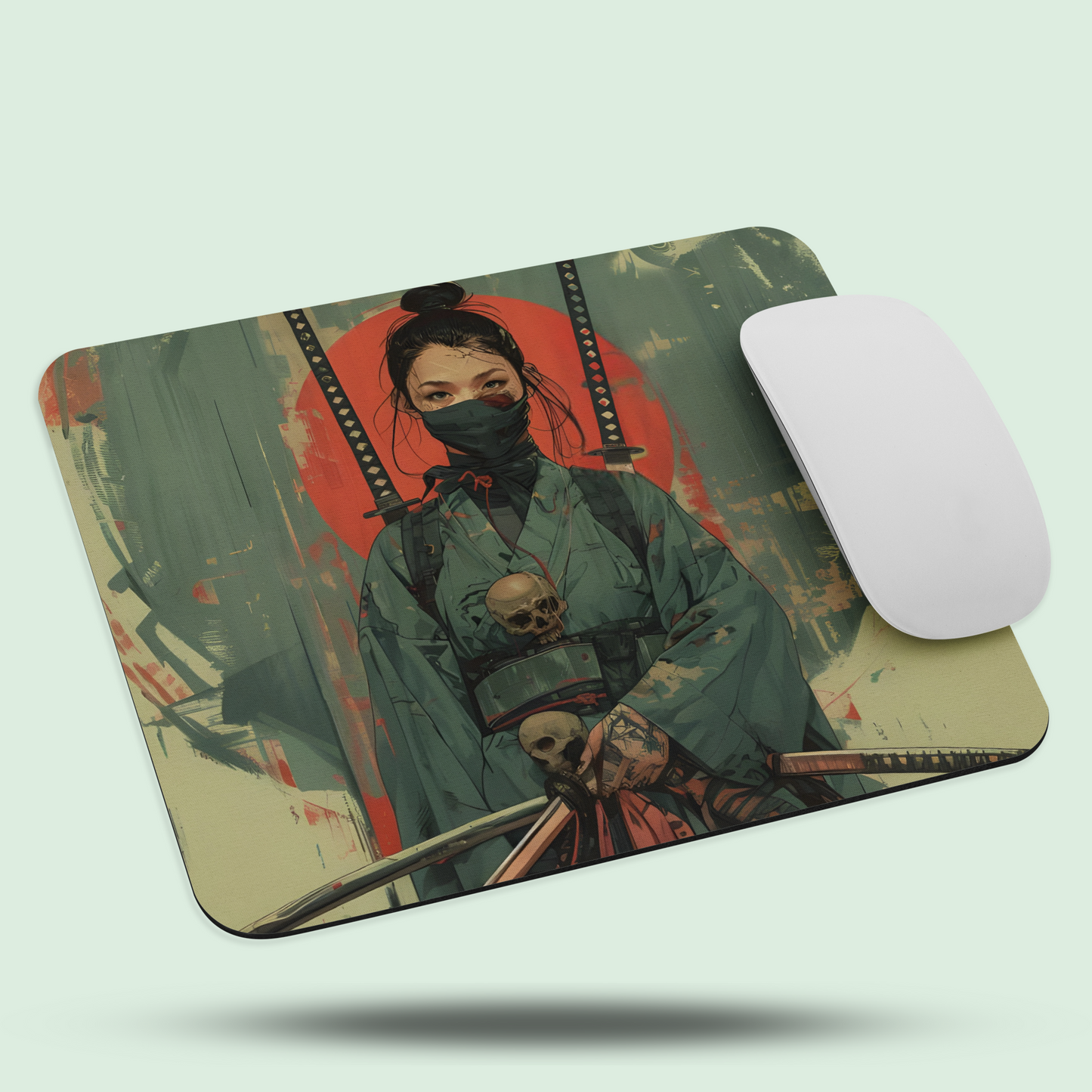 Lady Ronin Samurai | Mousepad