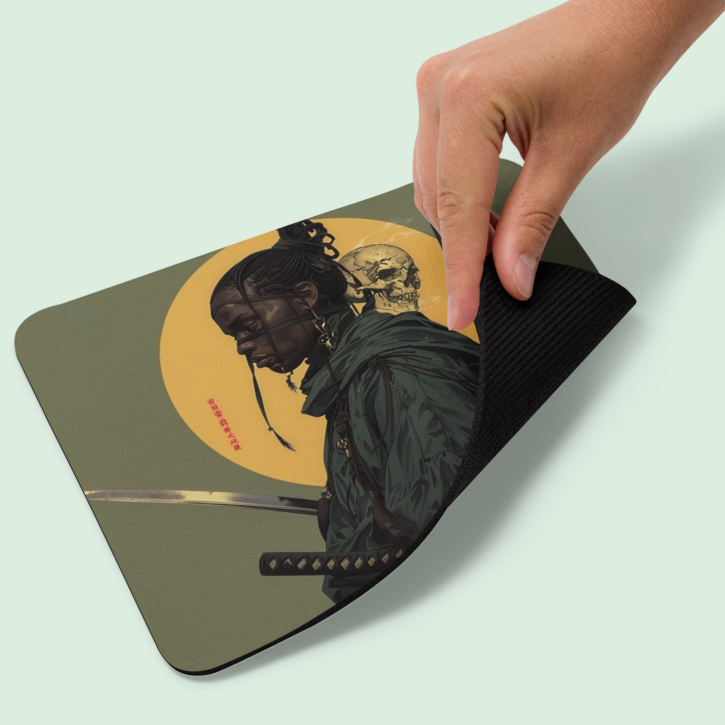 Skull Warrior Samurai | Mousepad