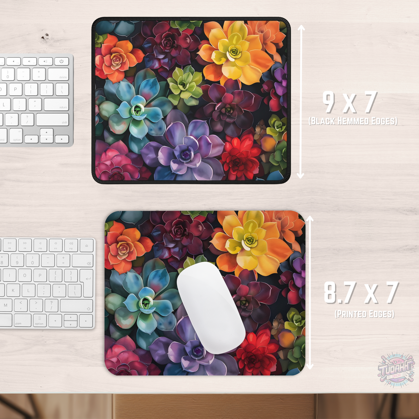 Succulent Symphony | Mousepad