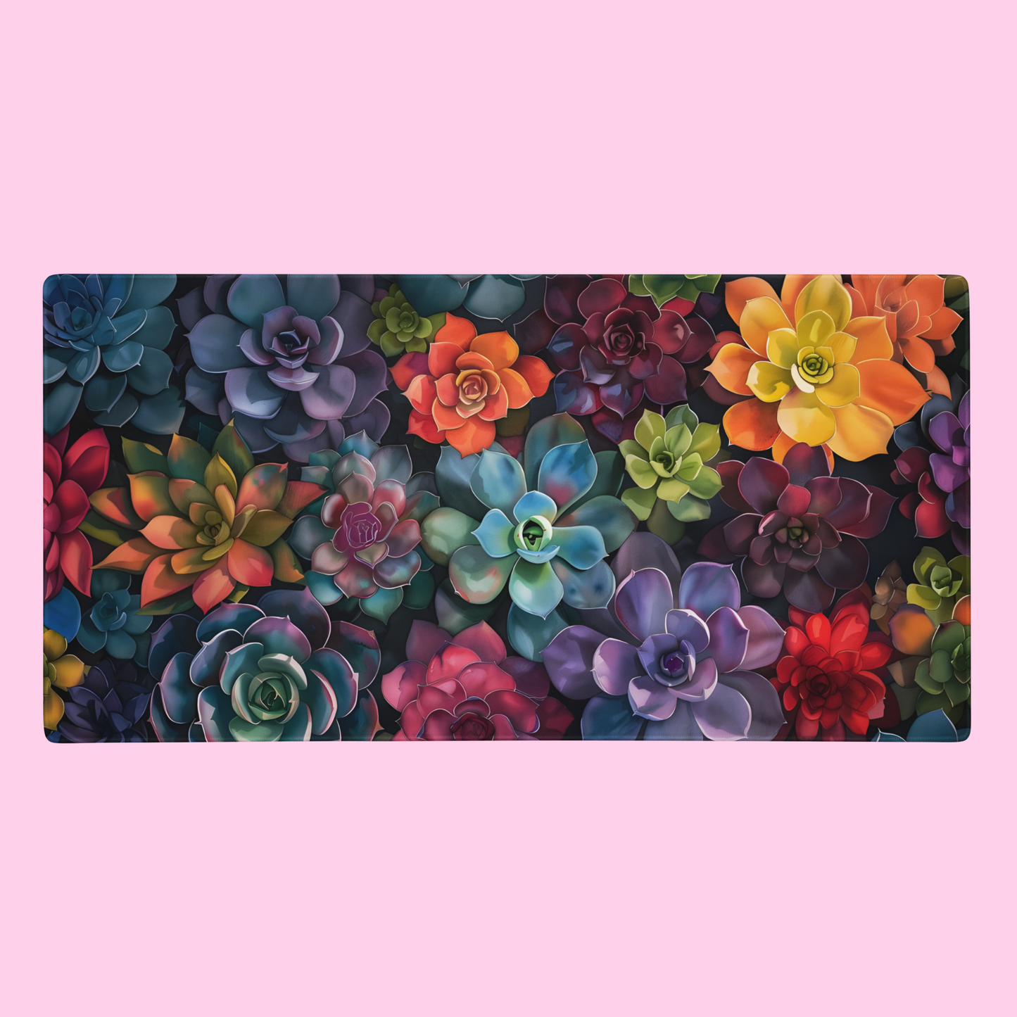 Succulent Symphony  | XL Desk Mat