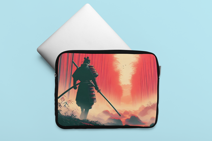 Samurai's Twilight Stand | Laptop Sleeve