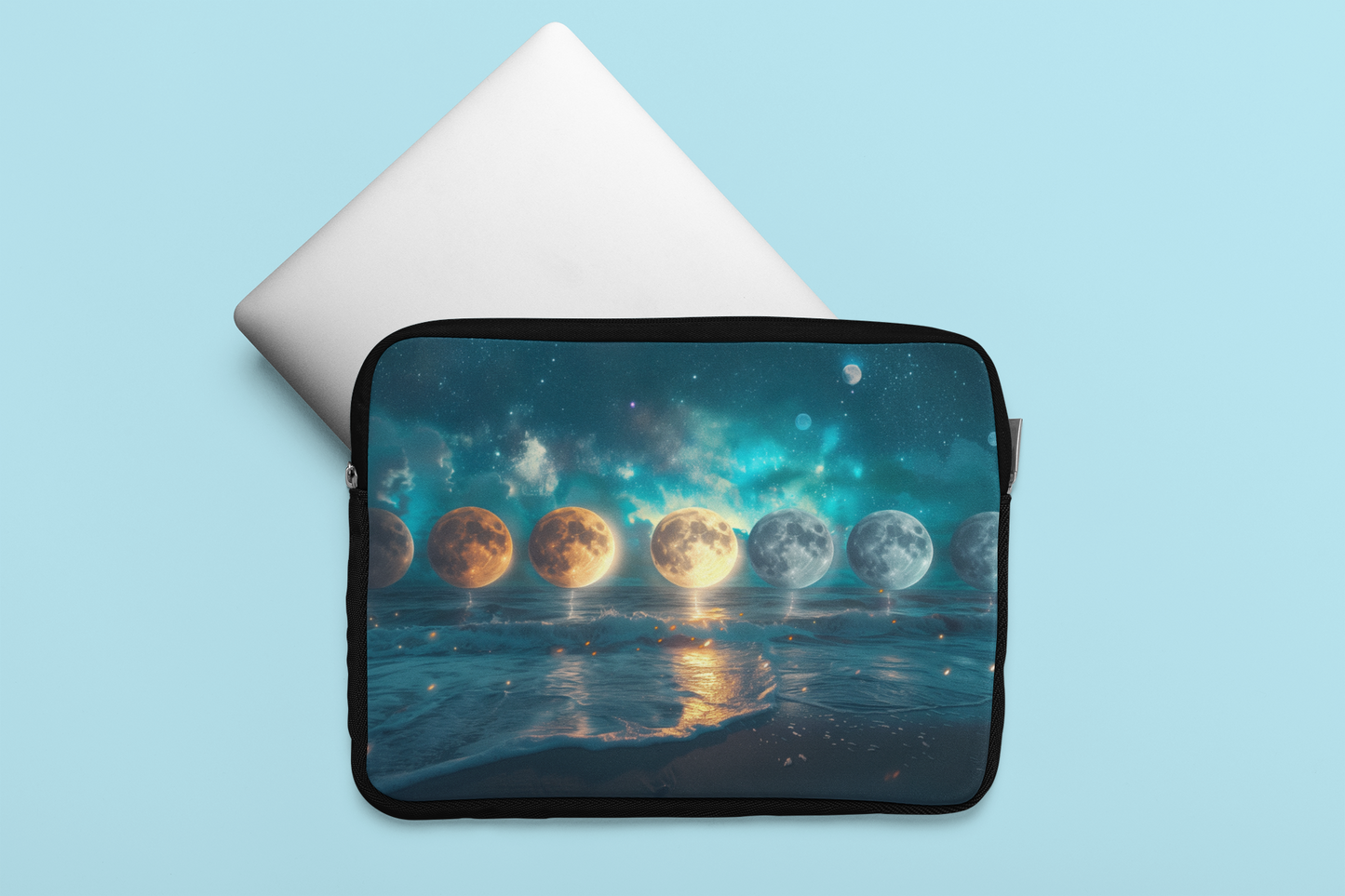 Moonlit Waves | Laptop Sleeve