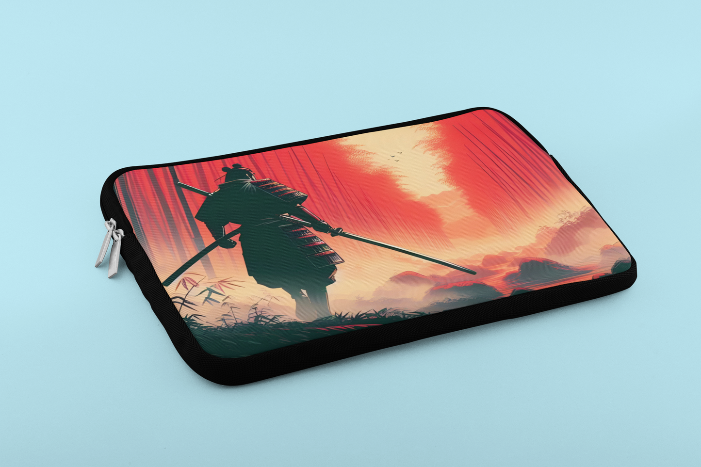 Samurai's Twilight Stand | Laptop Sleeve