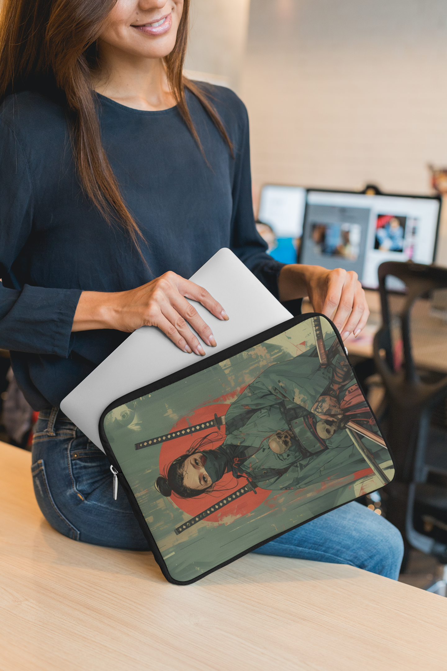 Lady Ronin Samurai | Laptop Sleeve