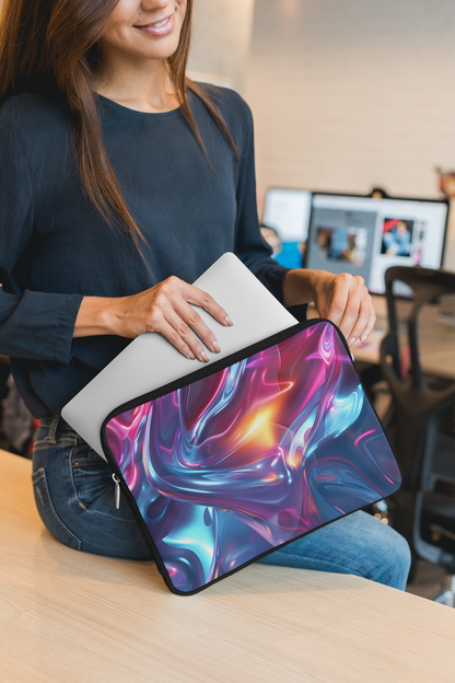 Aurora Abstract Fluidity | Laptop Sleeve