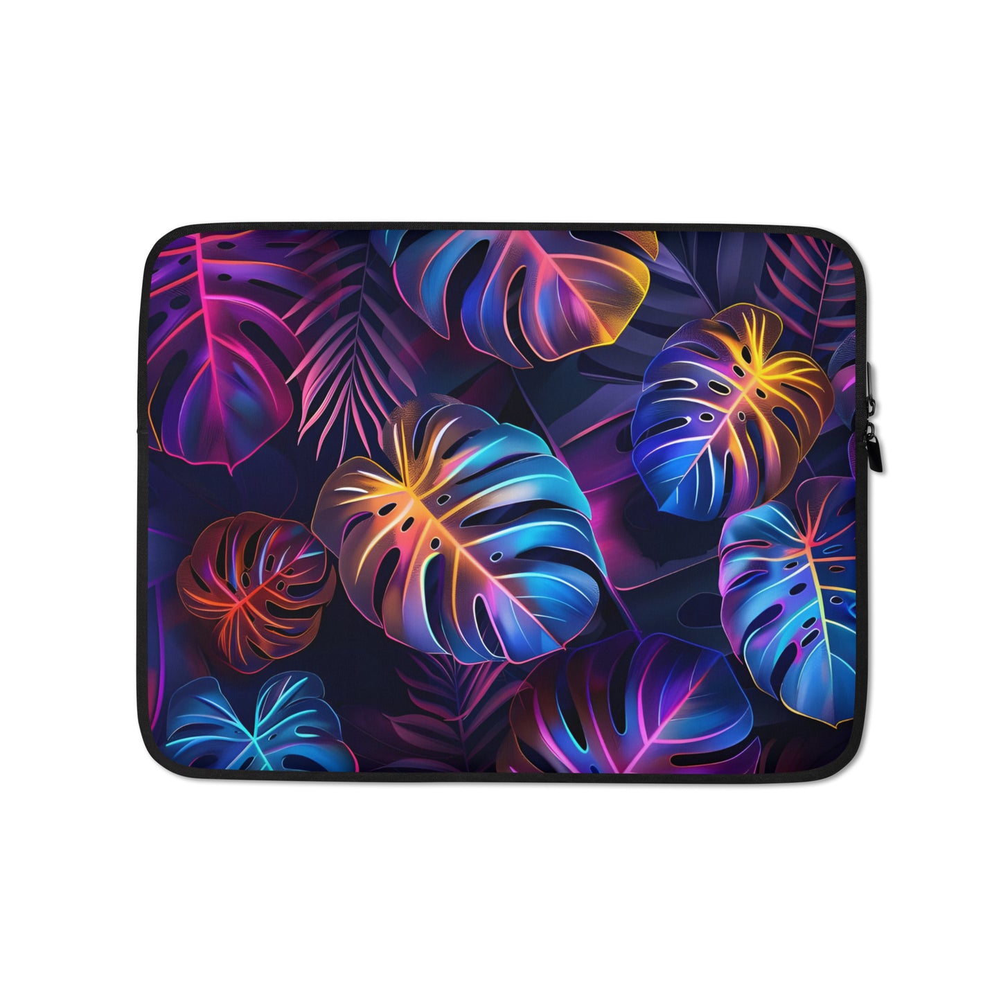 Neon Monstera Jungle | Laptop Sleeve