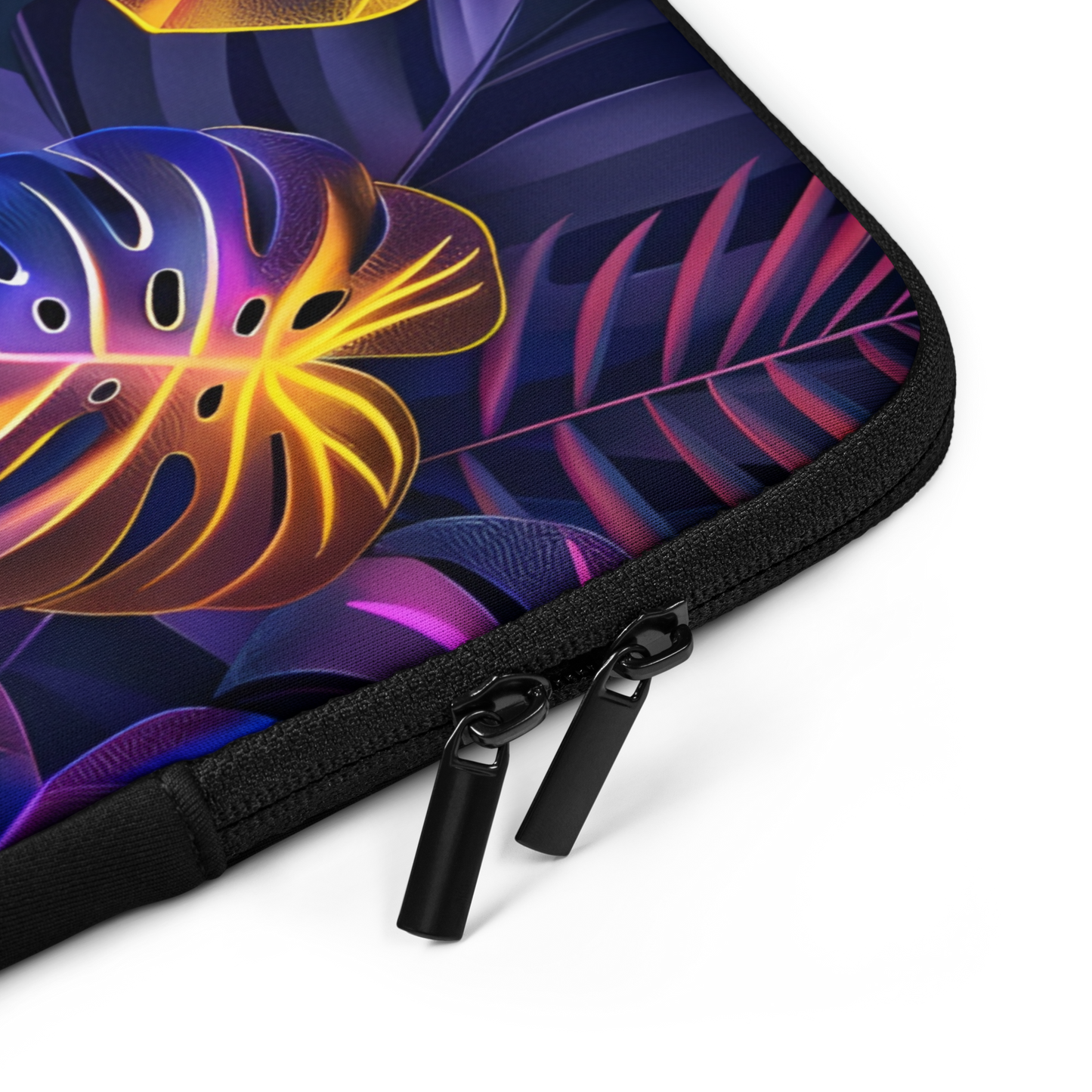 Neon Monstera Jungle | Laptop Sleeve