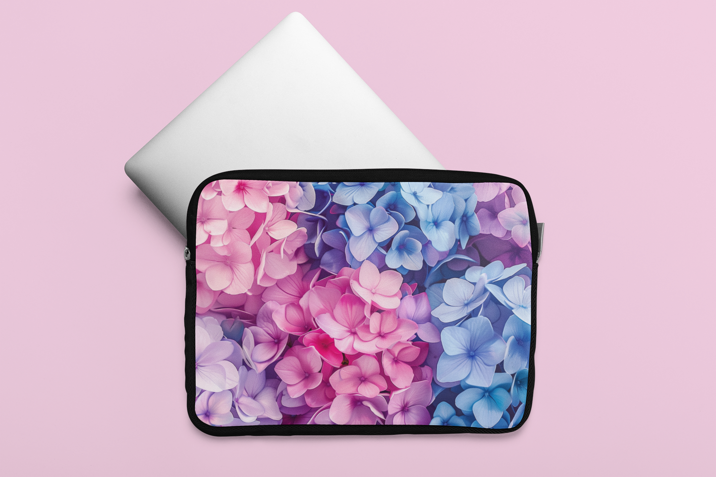 Hydrangea Blossom Haven | Laptop Sleeve