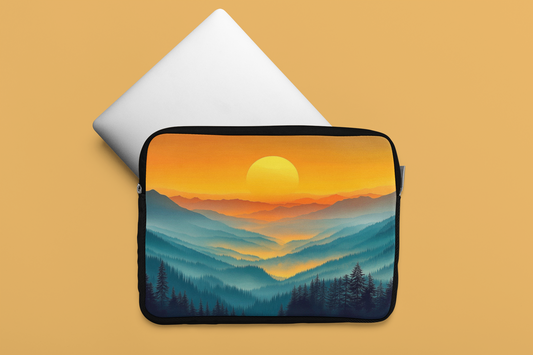 Smokey Valley Sunrise Laptop Sleeve | Fall Collection