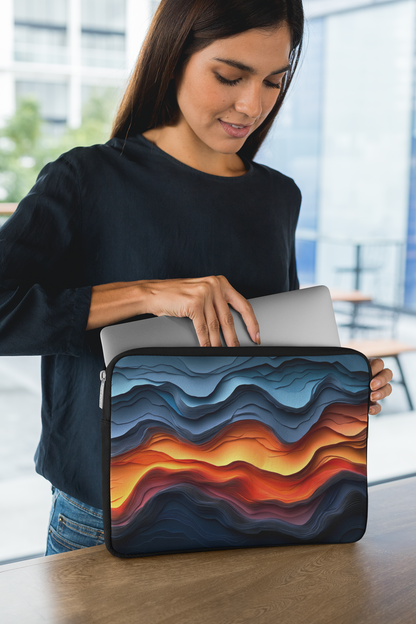 Molten Waves Laptop Sleeve | Fall Collection