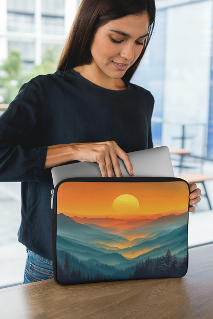 Smokey Valley Sunrise Laptop Sleeve | Fall Collection