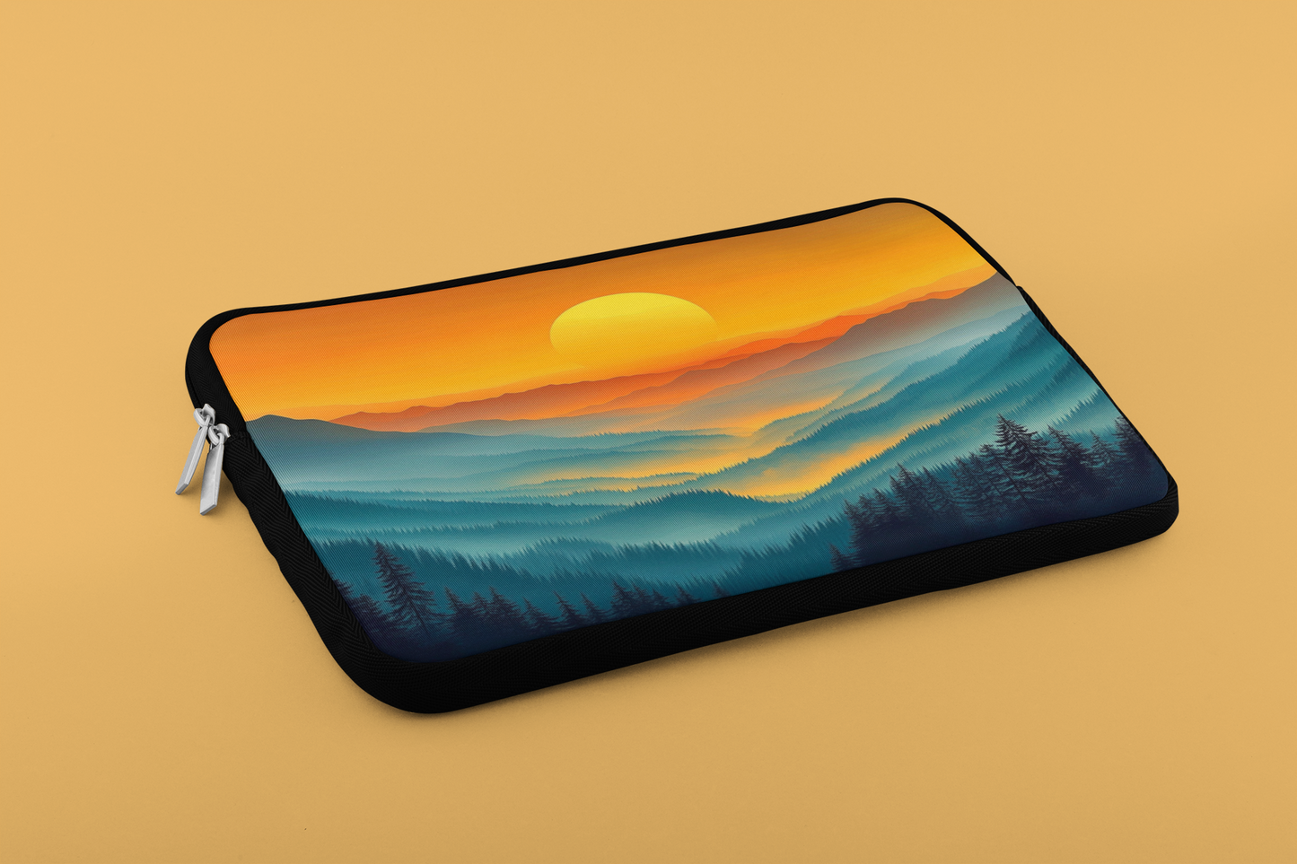 Smokey Valley Sunrise Laptop Sleeve | Fall Collection