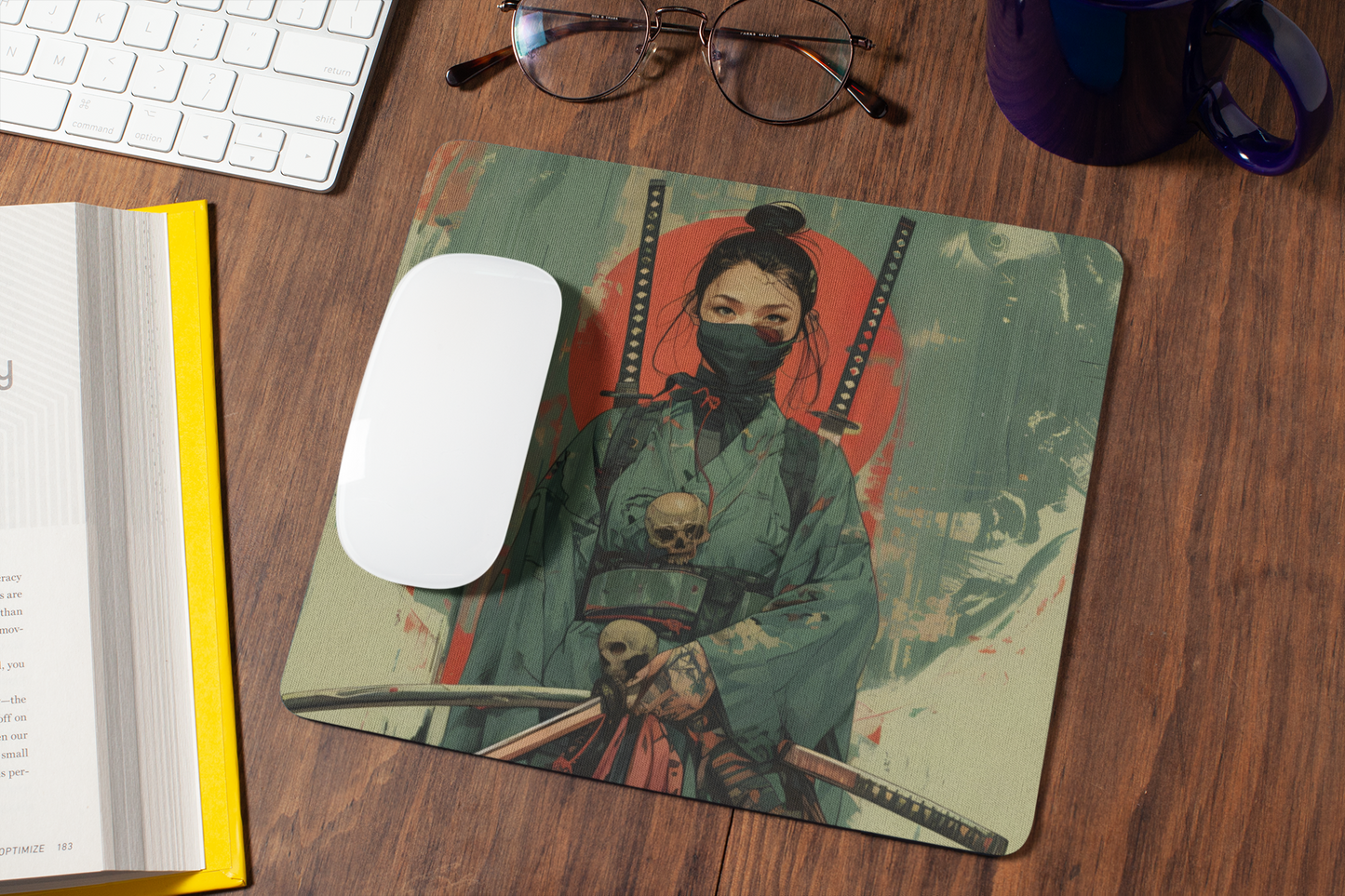 Lady Ronin Samurai | Mousepad