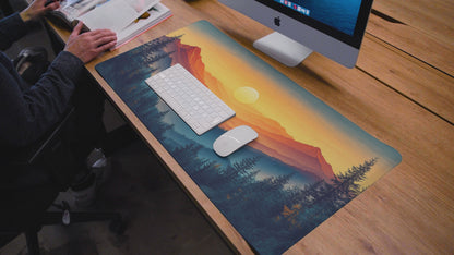 Colorado’s Sunset Valley XL Desk Mat | Fall Collection