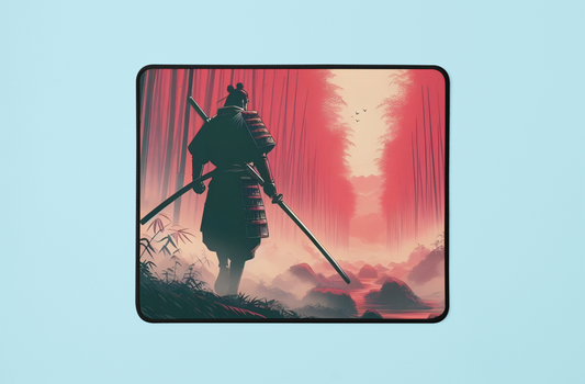 Samurai's Twilight Stand | Mousepad